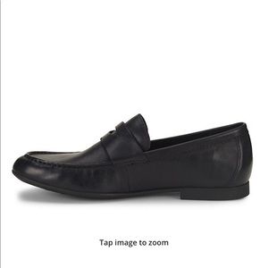 Born men’s black leather loafers